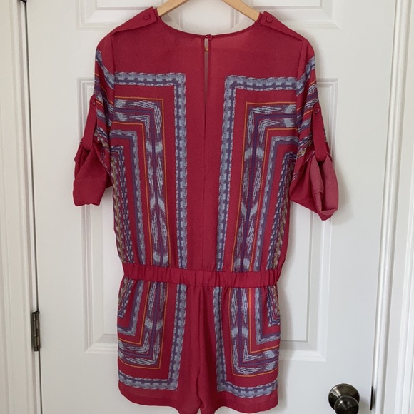 BCBGMAXAZRIA Pink Romper, size XS - Picture 5 of 13